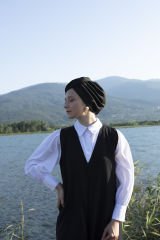 Noir Siyah Detaylı Bone