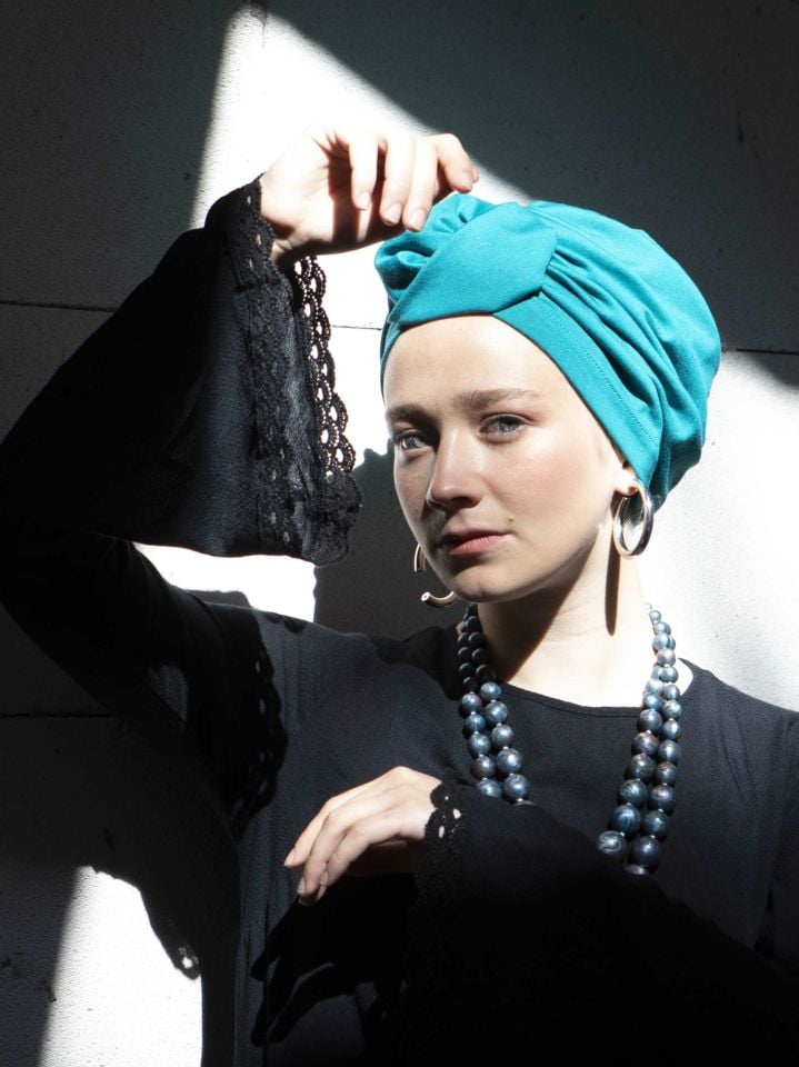 Pamuk Dokulu Petrol Renk Bone Simya