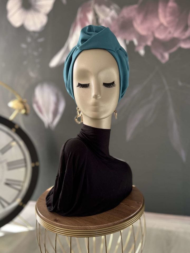 Pamuk Dokulu Petrol Renk Bone Simya