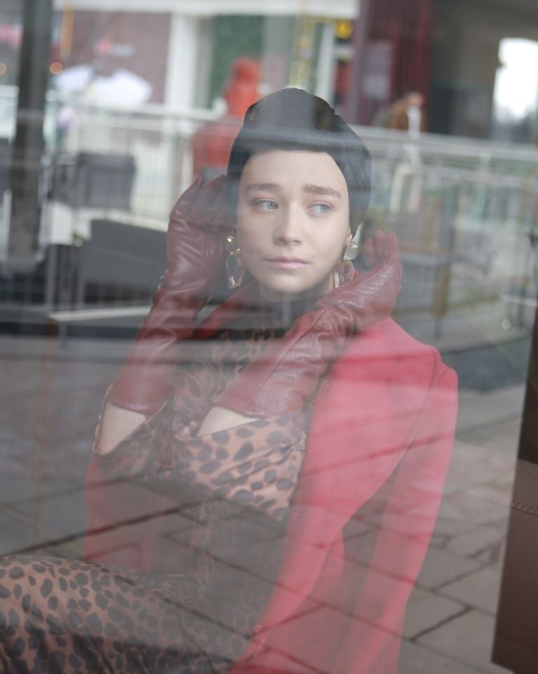 Işıltılı Siyah Bone