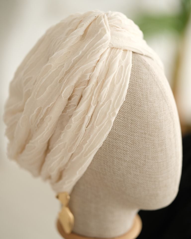 Noor Bone Ekru Çift Taraflı