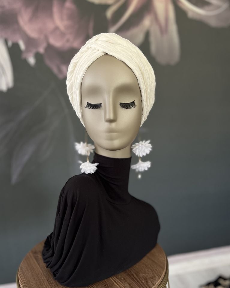 Noor Bone Ekru Çift Taraflı