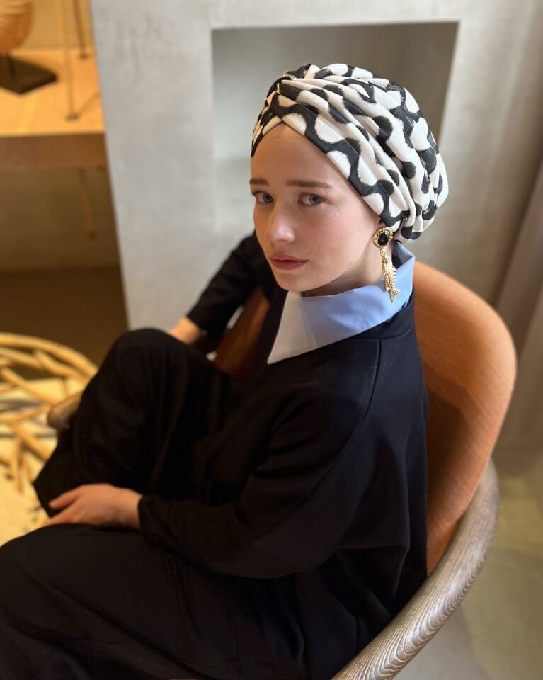 Rüya Bone Siyah Beyaz Desenler