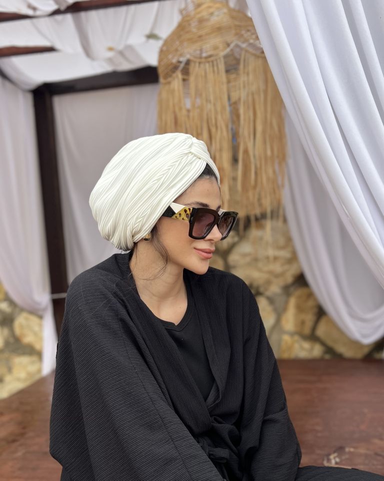 Pilise Bone Pamuk Astarlı / Kırık Beyaz