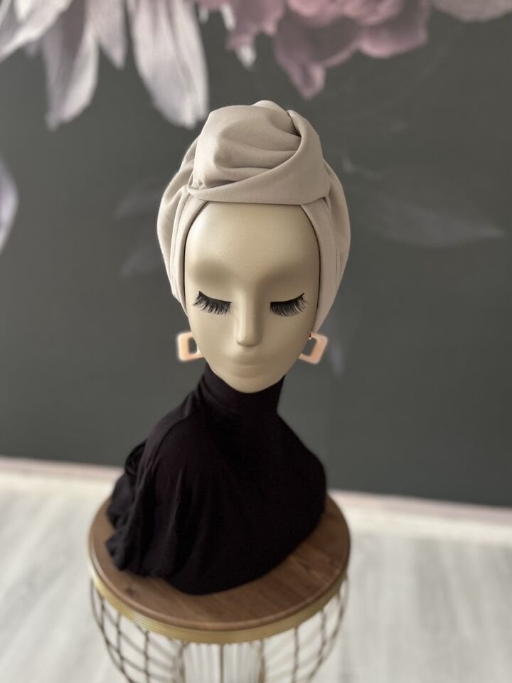 Gri Taş Simya Bone Pamuk Dokulu