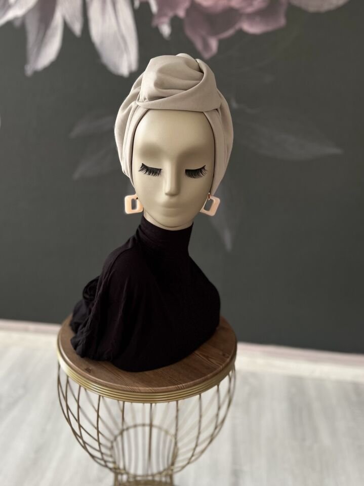 Gri Taş Simya Bone Pamuk Dokulu