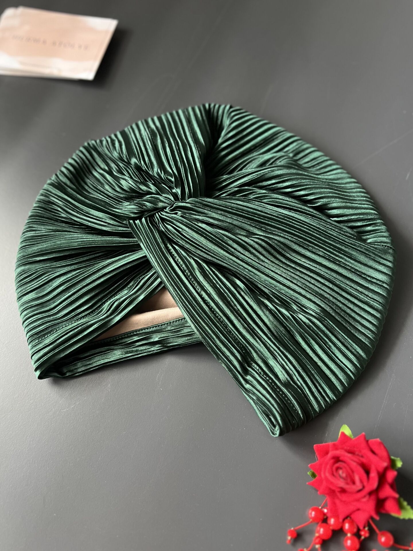 Pilise Bone Pamuk Astarlı / Zümrüt