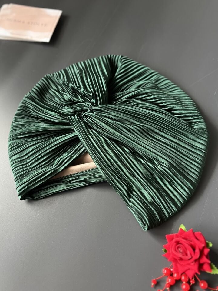 Pilise Bone Pamuk Astarlı / Zümrüt