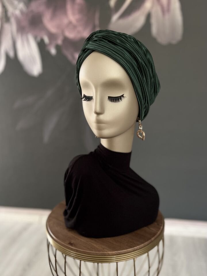 Pilise Bone Pamuk Astarlı / Zümrüt