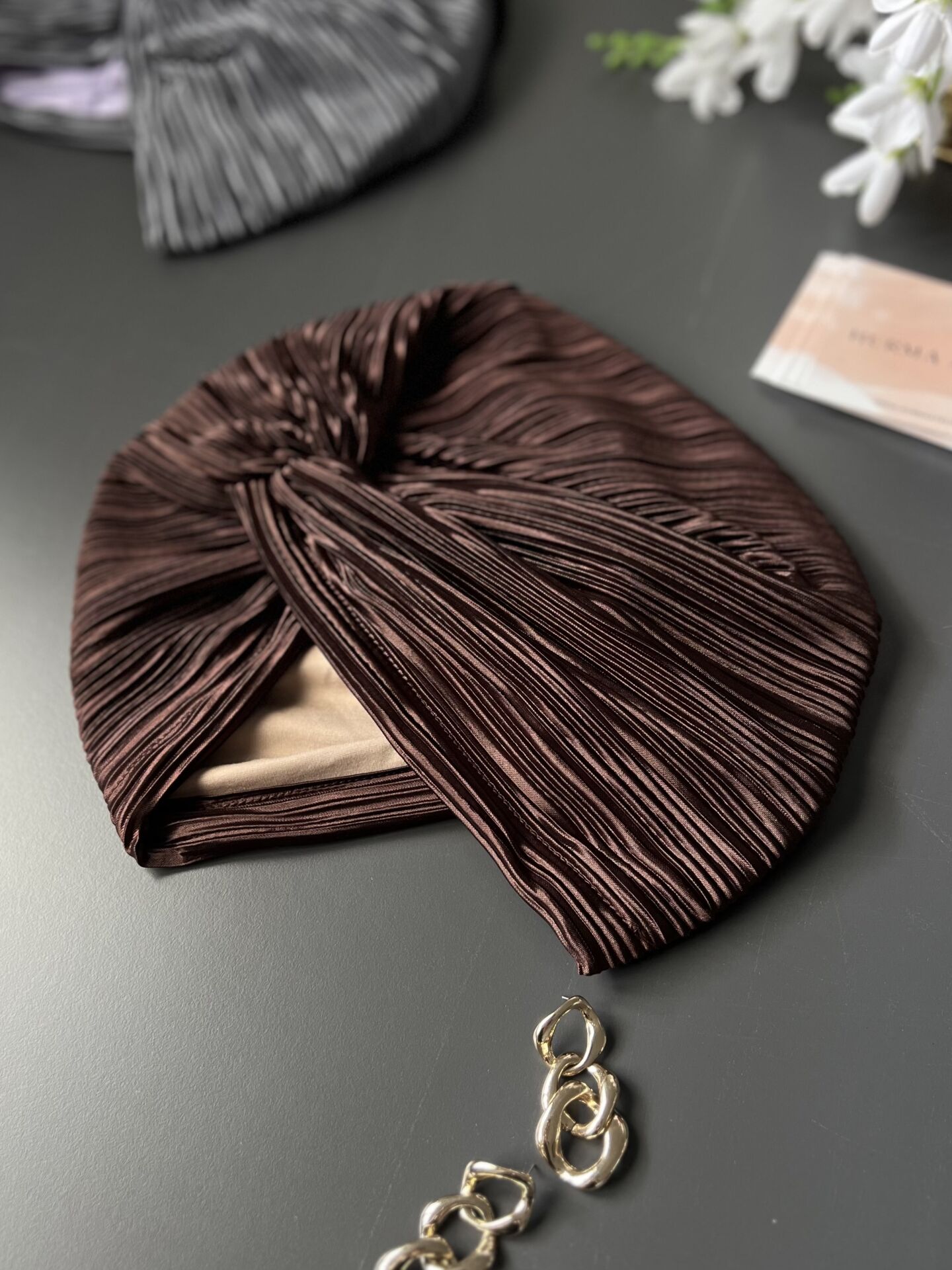 Pilise Bone Pamuk Astarlı / Acı Kahve