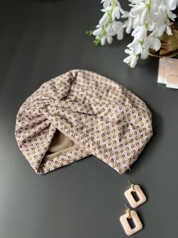 Ghaliya Bone Pamuk Astarlı / Dinlendiren Desen