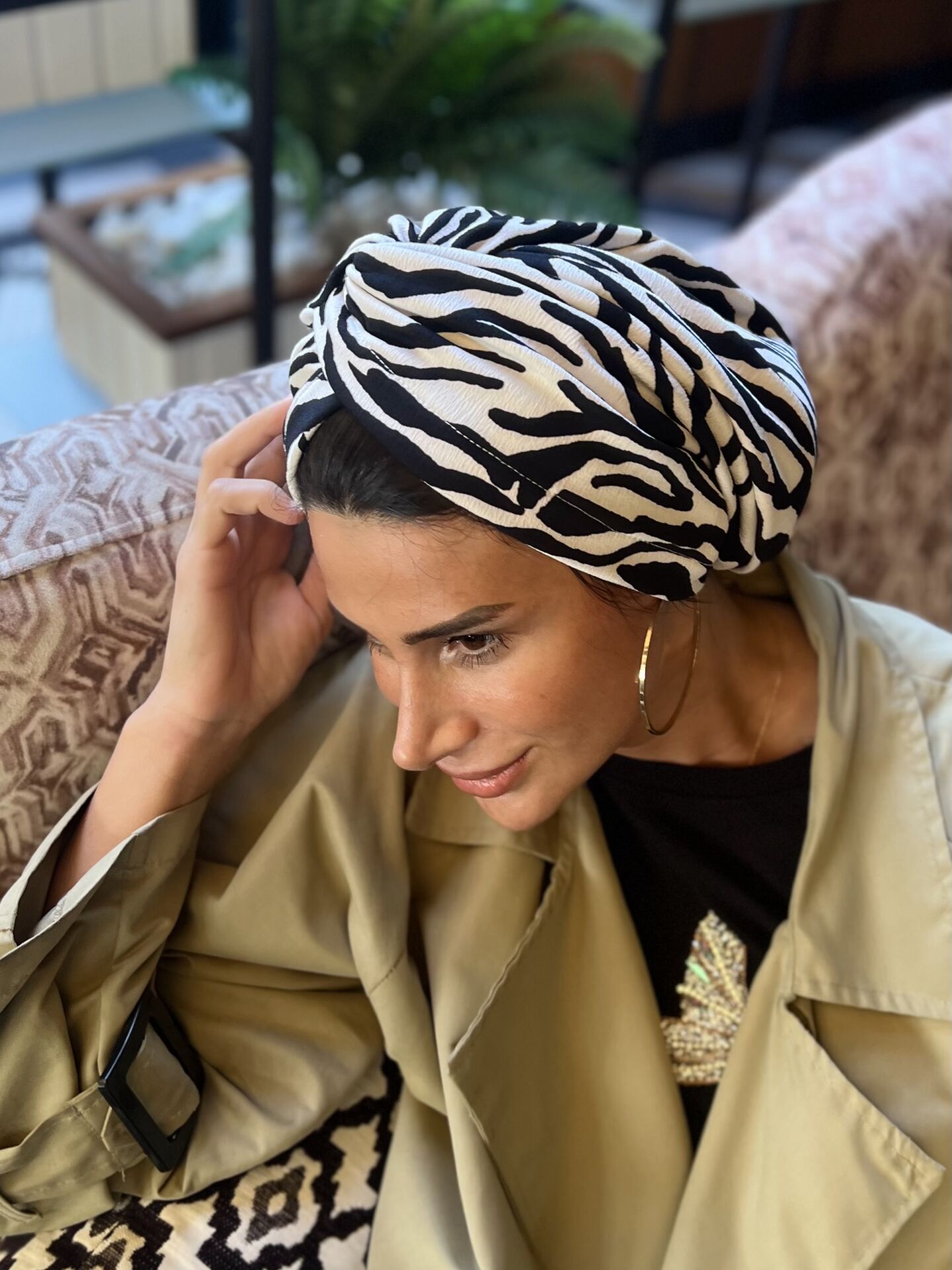 Zebra Desenli Comfort Bone