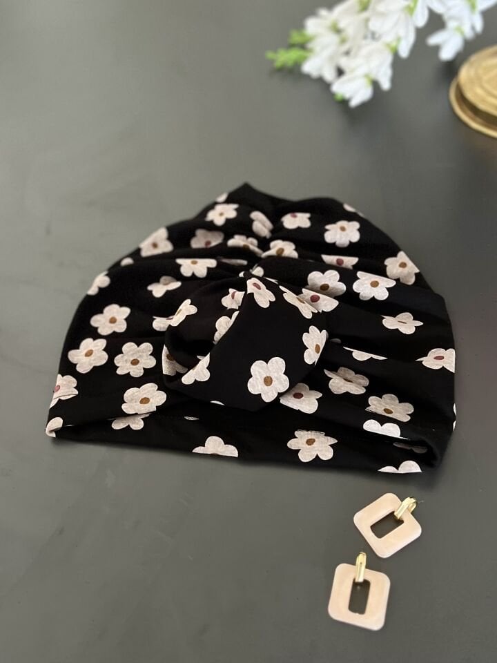 Simya Bone Shee / Siyah Üzeri Papatya