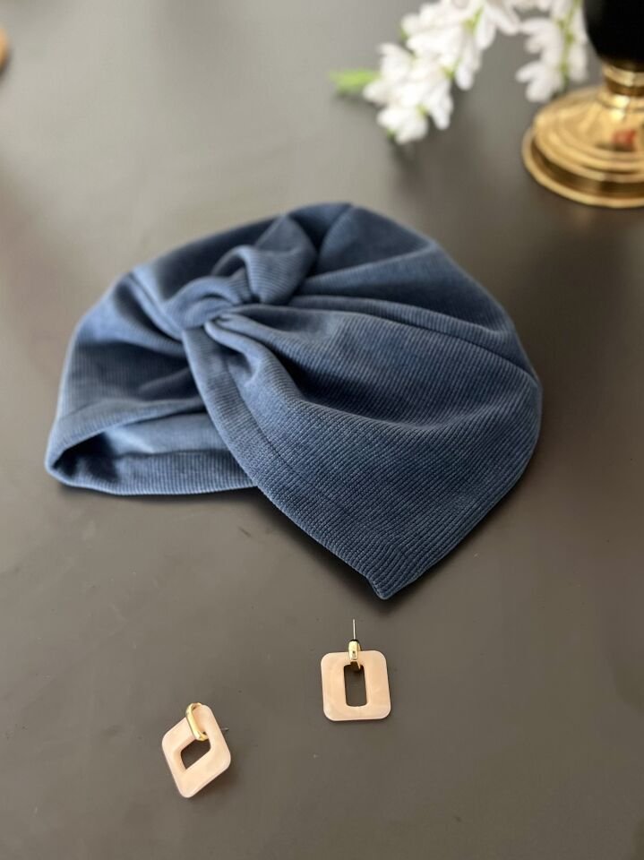 Sokak Rahatlığı Bone Indigo