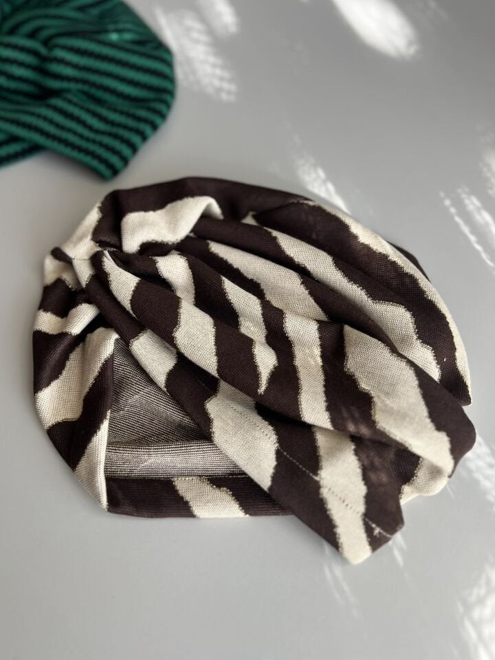 Kahve Tutkusu Yumuşak Dokulu Bone