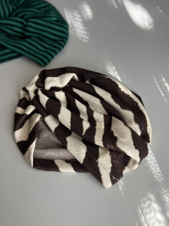 Kahve Tutkusu Yumuşak Dokulu Bone