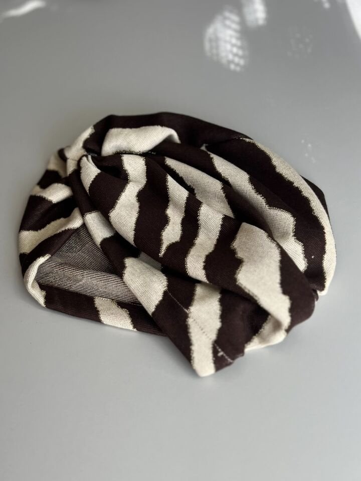 Kahve Tutkusu Yumuşak Dokulu Bone