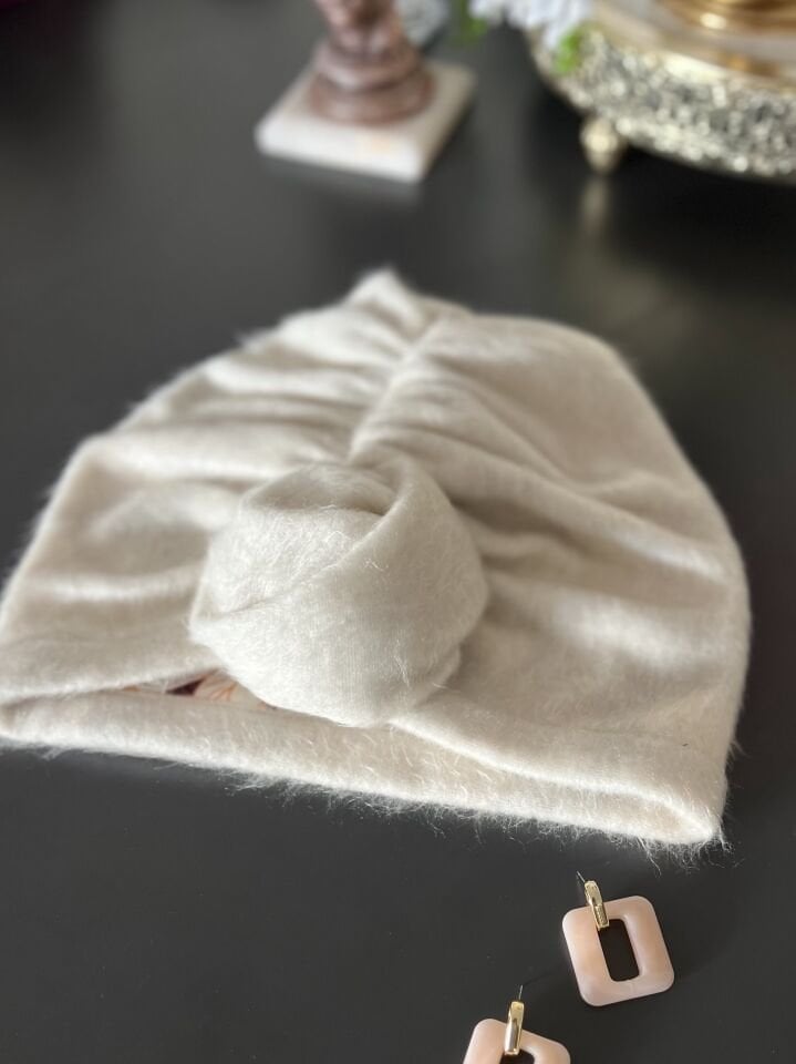 Kar Küresi Bone Pamuk Astarlı