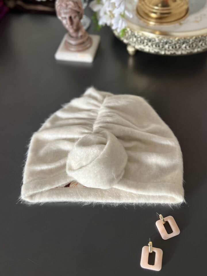 Kar Küresi Bone Pamuk Astarlı