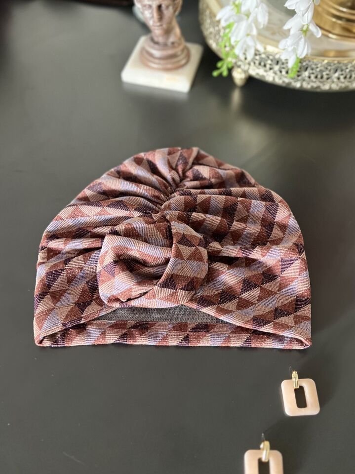 Rachael Bone Elegan Kahve Desenler