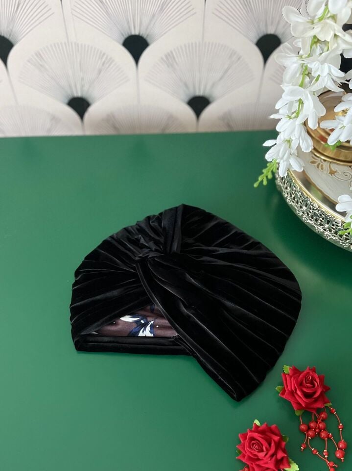 Luxe Black Bone Pamuk Astarlı
