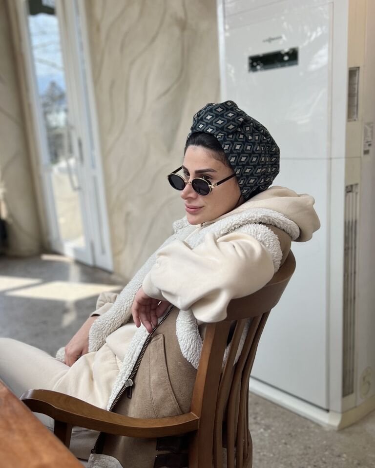 Koyu Desenli Simya Bone