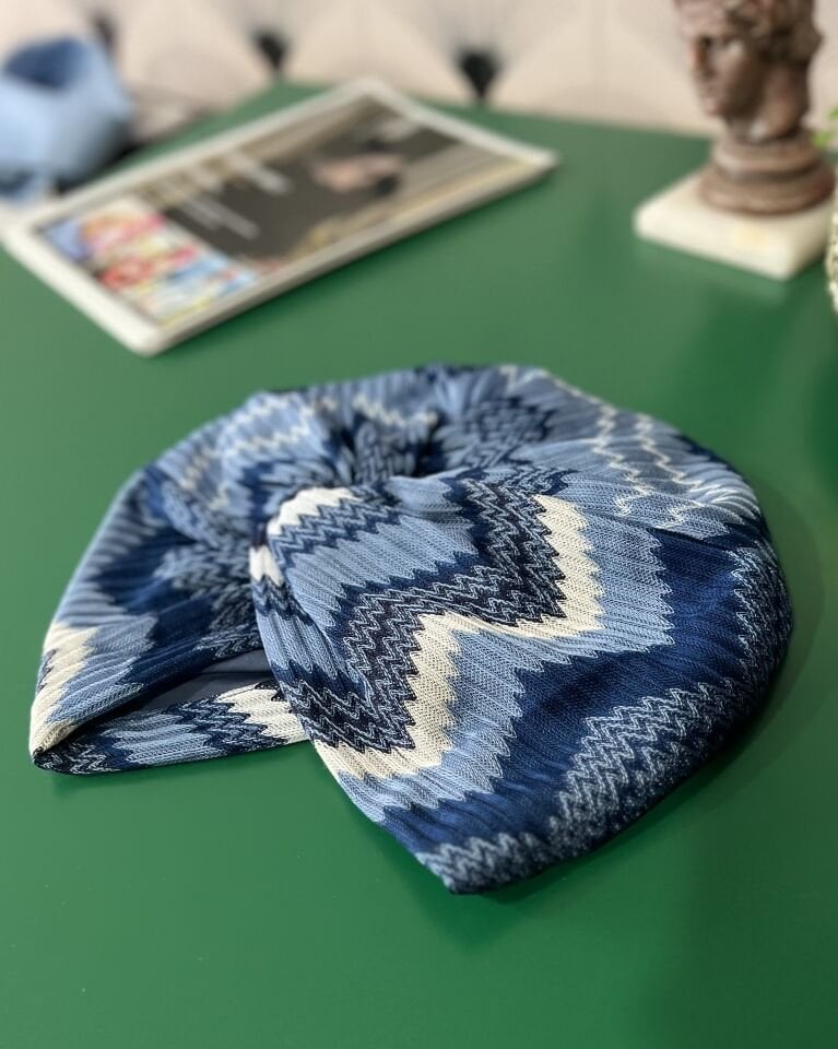 Rüya Bone Mavi Desenler