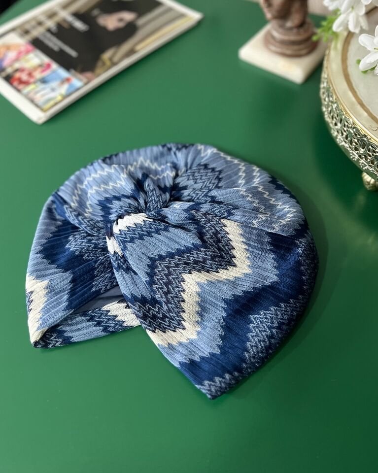 Rüya Bone Mavi Desenler